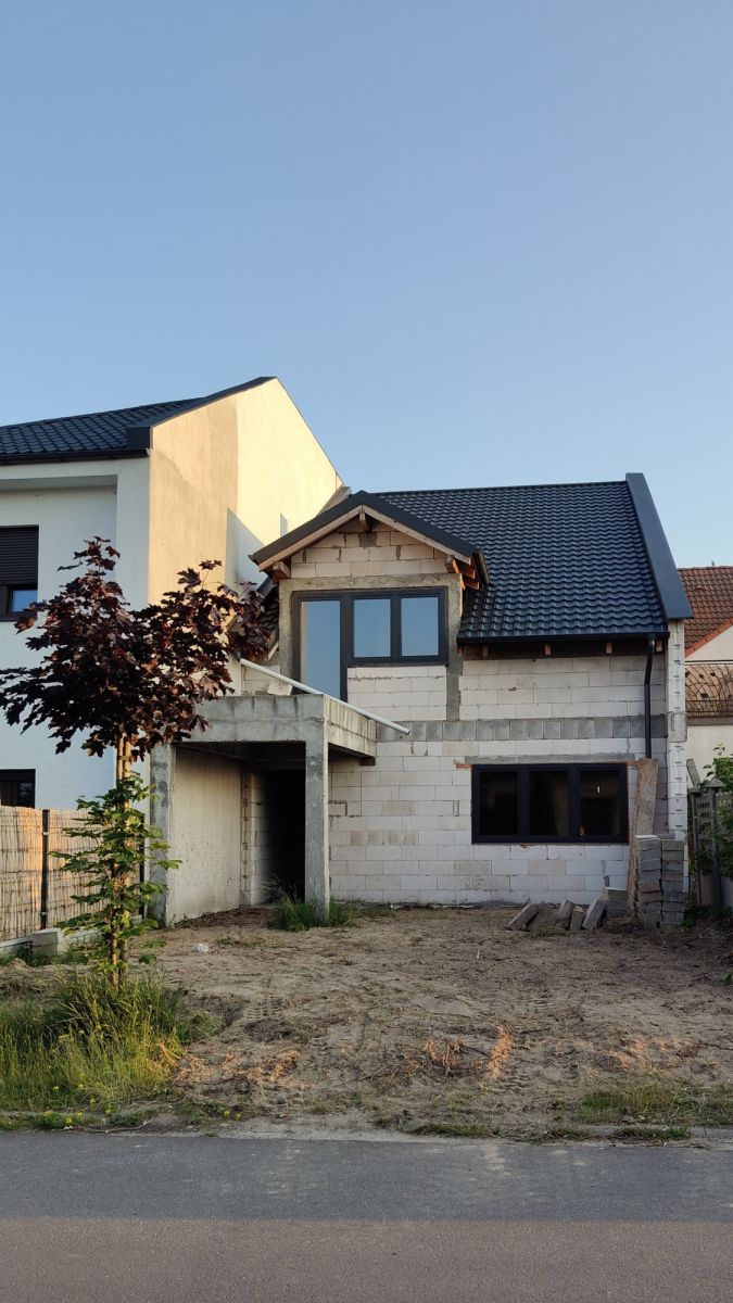 Bliźniak 2x 91 m²| stan surowy | Strzałkowo, zdjęcie 1