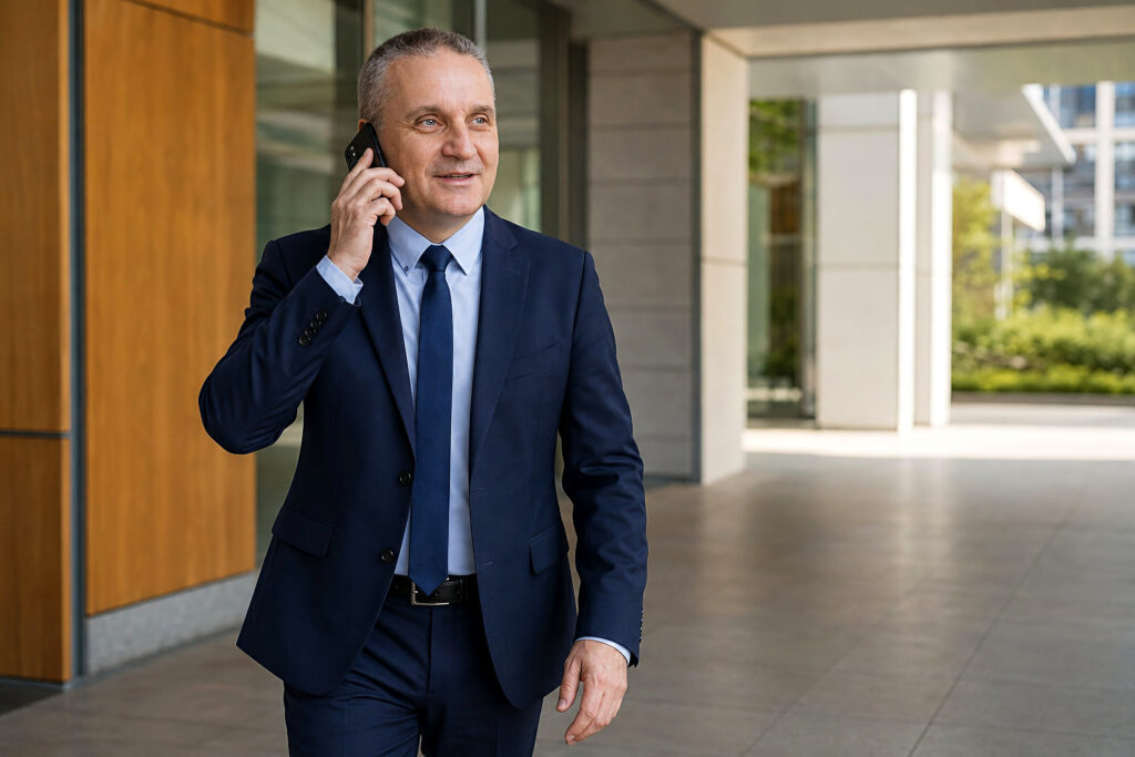 Mirosław Doliński, agent nieruchomości we Włochach